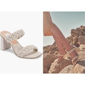 Dolce Vita Women's Paily Pearl Braided Detailing in Ivory 9